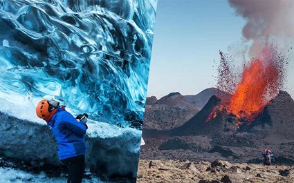 4 Day  Golden Circle, South Coast & Volcano Eruption Site