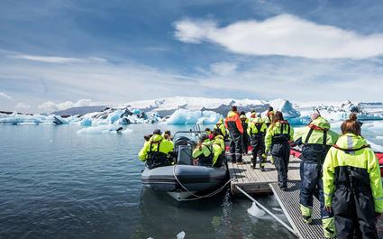 Jokulsarlon Glacier Lagoon - Zodiac Boat Tour
