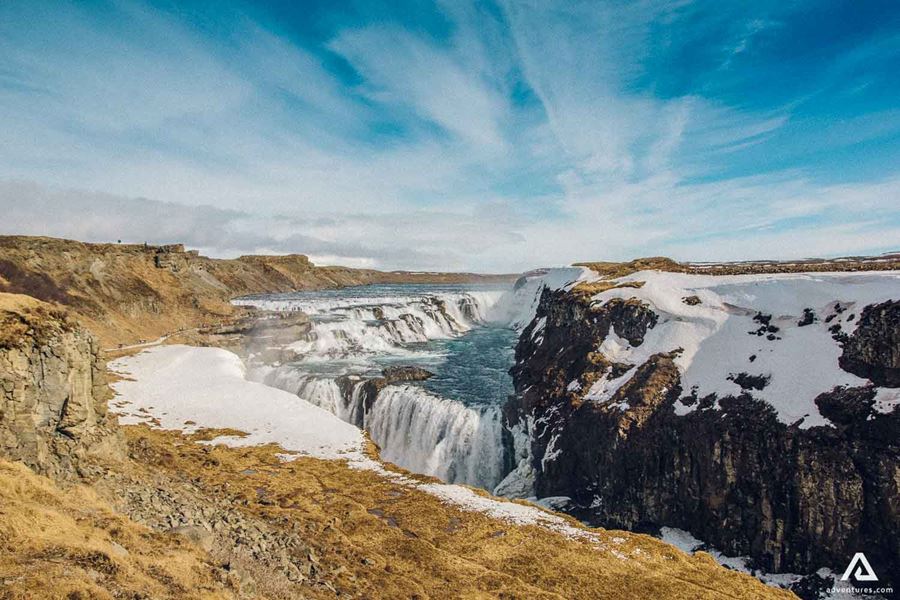 Gullfoss Waterfall on Golden Circle