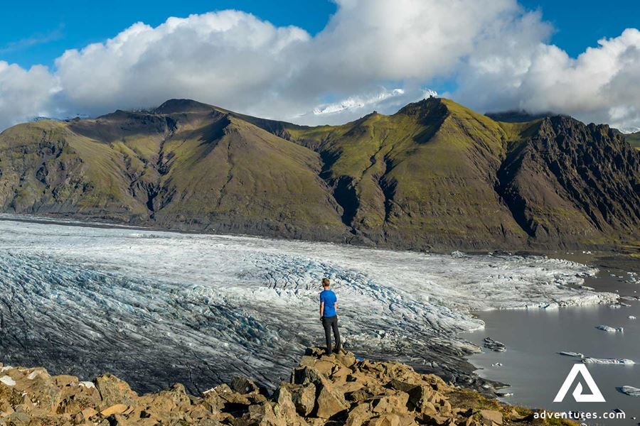 hiking in skaftafell national park