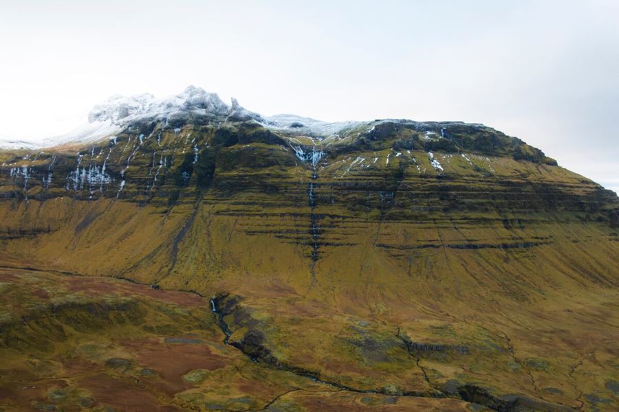 Mountain In Snaefellsnes Peninsula in iceland