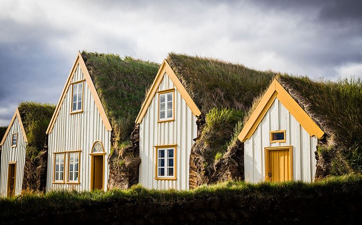 Turf Houses in Iceland
