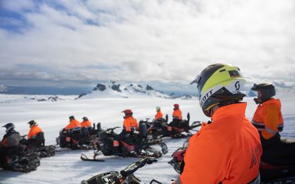 Glacier Snowmobiling From Reykjavik or Geysir Area