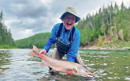 Atlantic Salmon Fly Fishing on the Bonaventure River in Quebec
