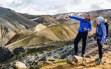 Hidden Highlands: 3-Day Landmannalaugar, Emerald Ridge & Háifoss Hike