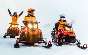 Glacier Snowmobiling