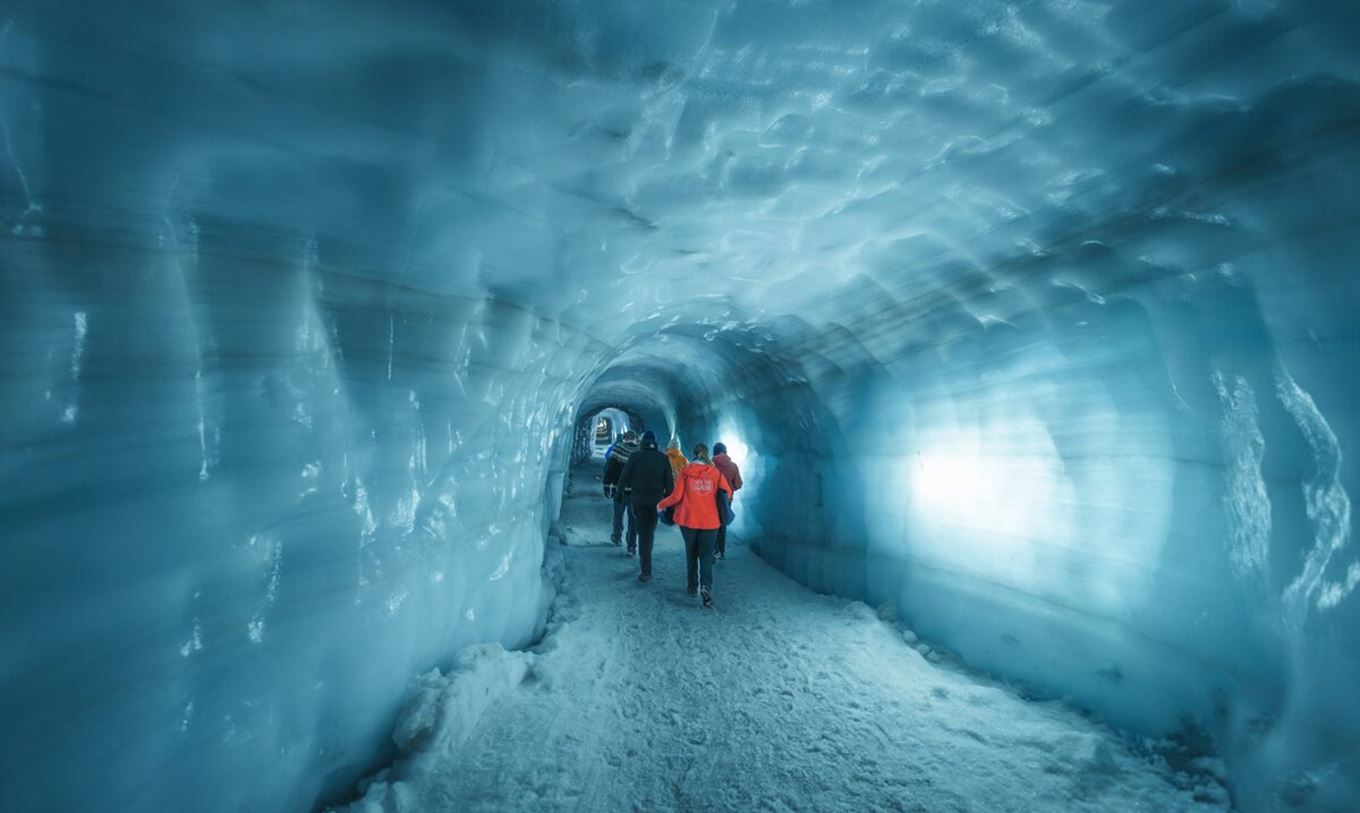 Ice Caving Tour on Langjökull Glacier with Adventures.com