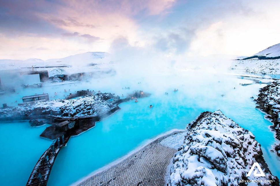 Blue lagoon spa in Iceland