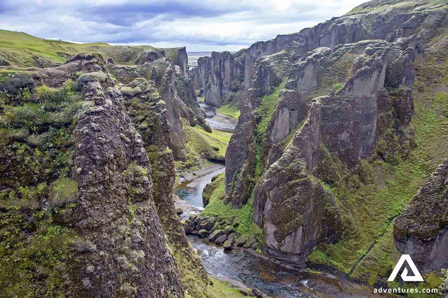 fjadrargljufur canyon view