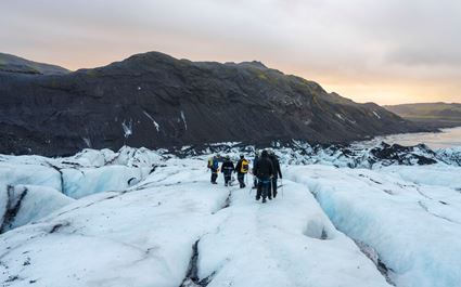 Glacier Experience: Easy Walk on Sólheimajökull 