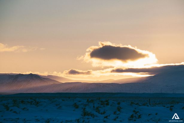 South Coast Iceland in the morning