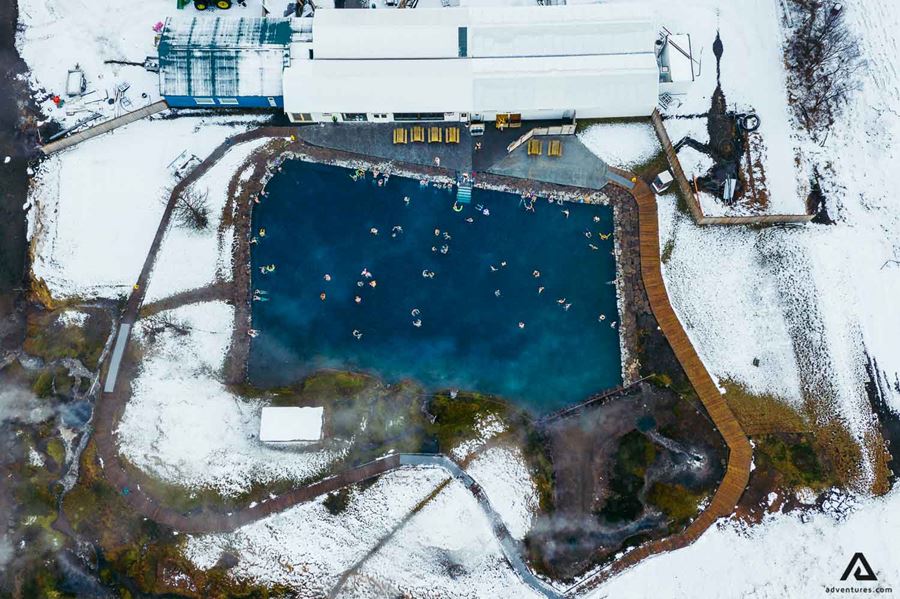 The Secret Lagoon in Iceland 