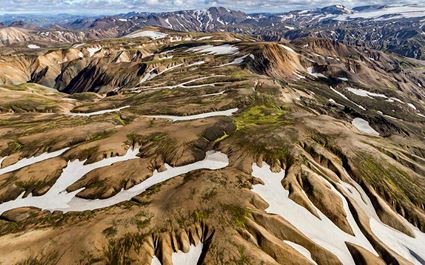 Landmannalaugar From Above