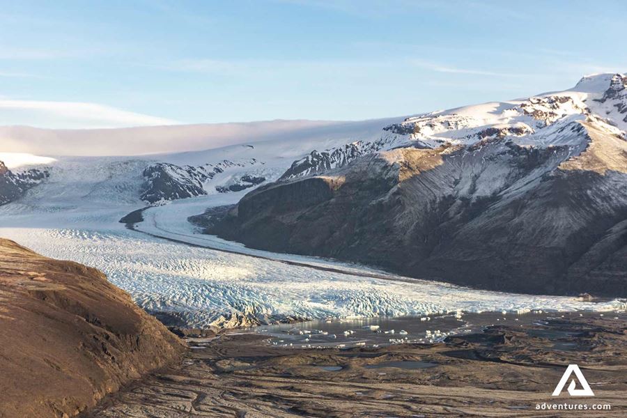 skaftafellsjokull view
