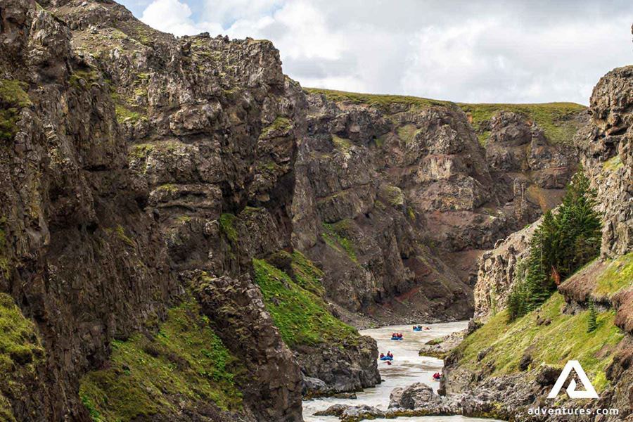 Whitewater River Rafting view