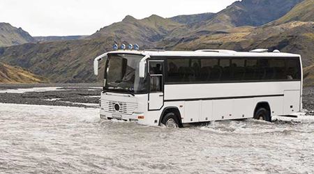 Buses from Landmannalaugar