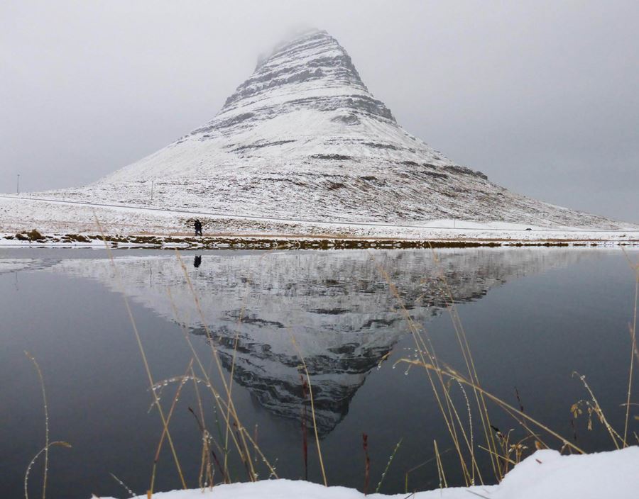 Kirkjufell Mountain in Snaefellsnes