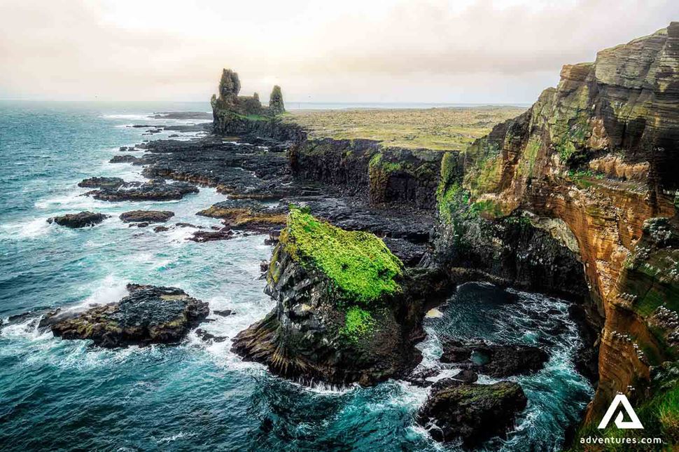 Londrangar Cliffs in snaefellsnes peninsula