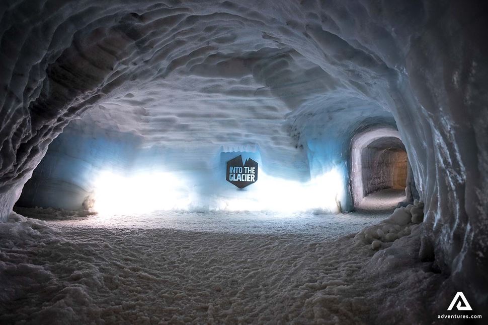 Into The Glacier Ice Cave in Iceland