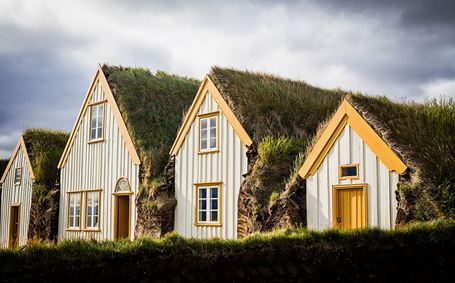 Turf Houses in Iceland