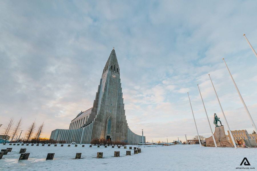 Hallgrimskirkja Church In Reykjavik