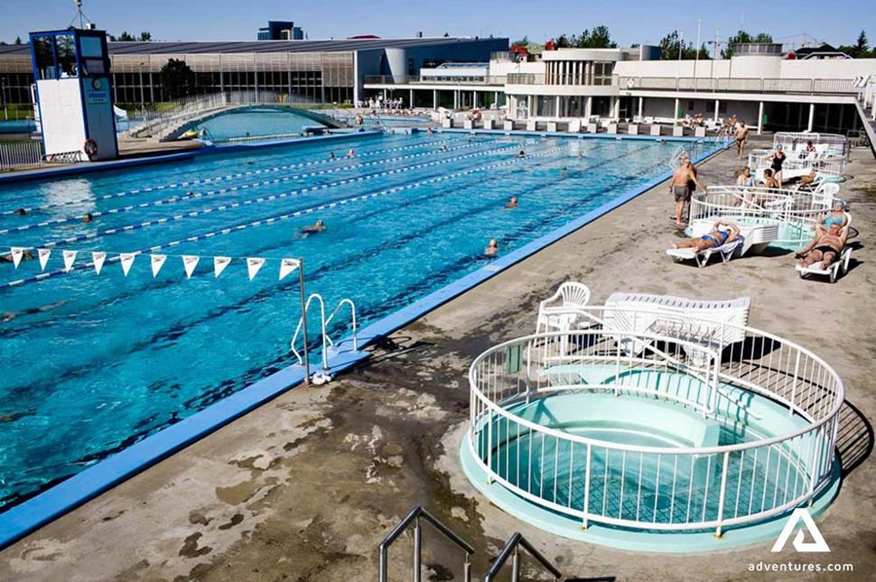 Laugardalslaug Swimming Pool in reykjavik