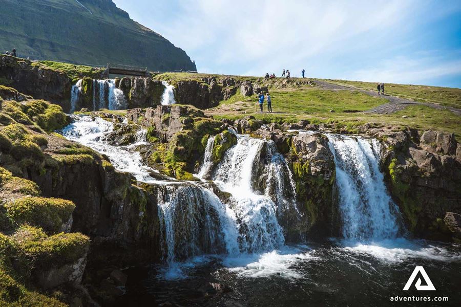 waterfall at snaefellsnes