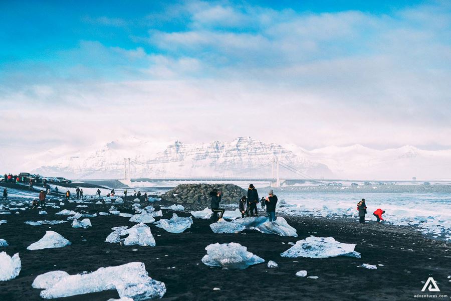 Diamond Beach in Iceland