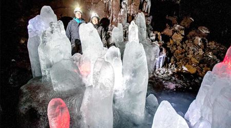 Lofthellir Cave in North Iceland - From Myvatn