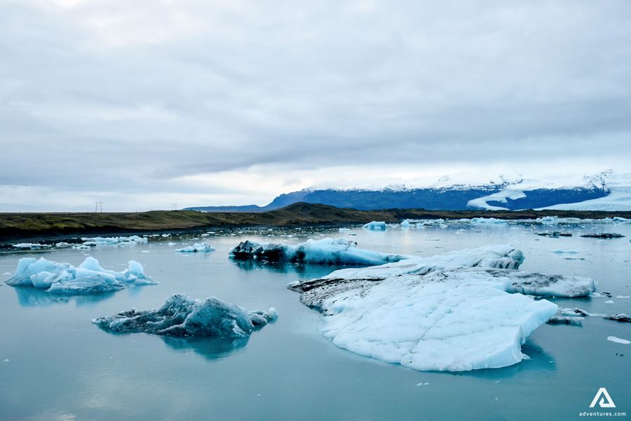 Jokulsarlon Glacier Lagoon Floating Ice