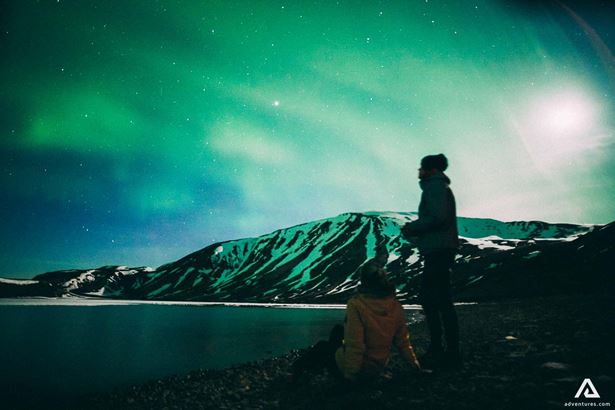 Watching Aurora Borealis