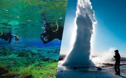 Schnorcheln und Goldener Kreis - Kombi