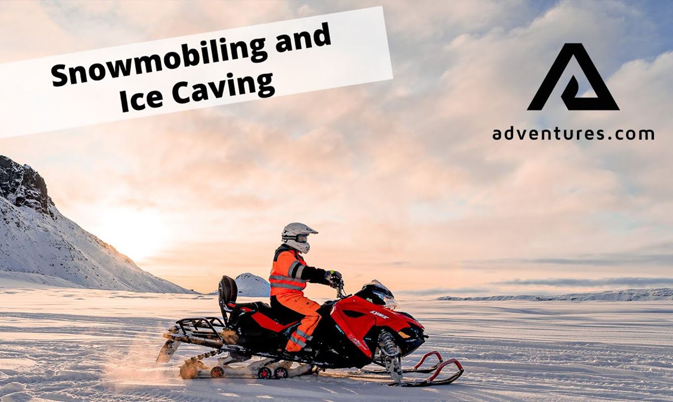 Snowmobiling and Ice Caving with Adventures.com