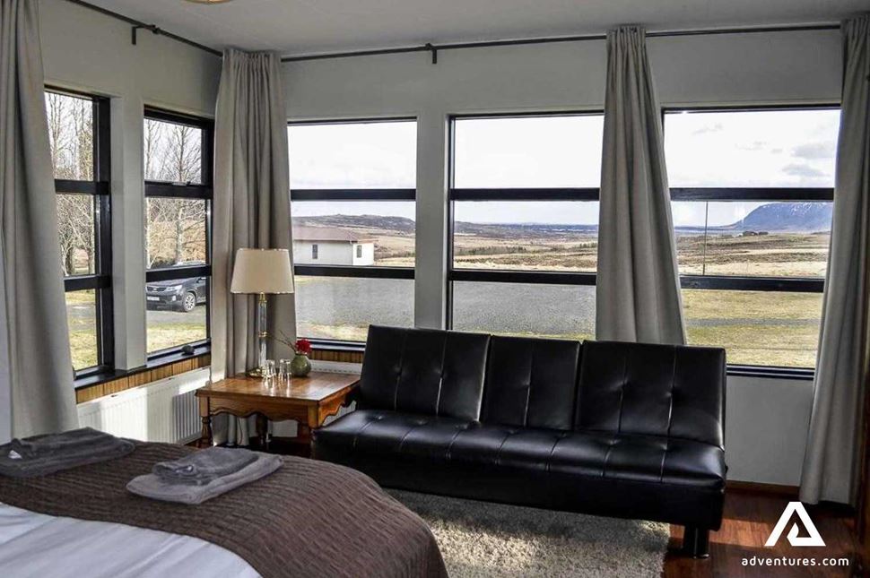 borealis hotel near thingvellir in iceland
