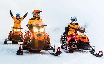 Glacier Snowmobiling