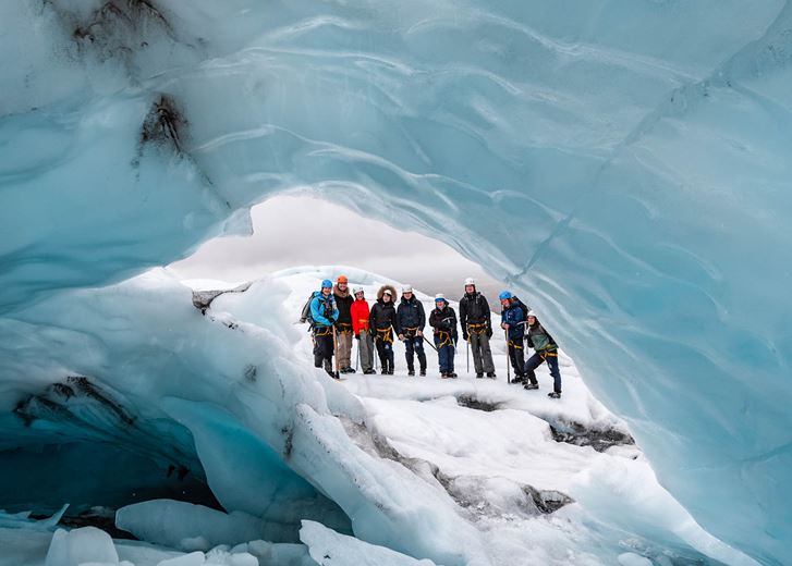 Randonnée glaciaire en Islande