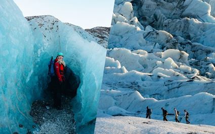 Inside the Glacier - Blue Ice & Glacier Hike Tour in Skaftafell
