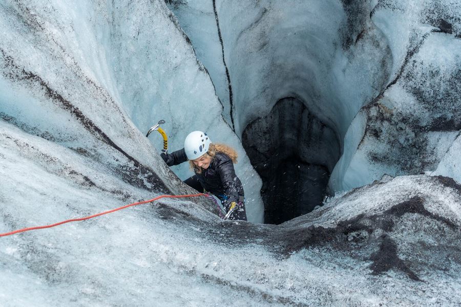 Female Glacier Hole