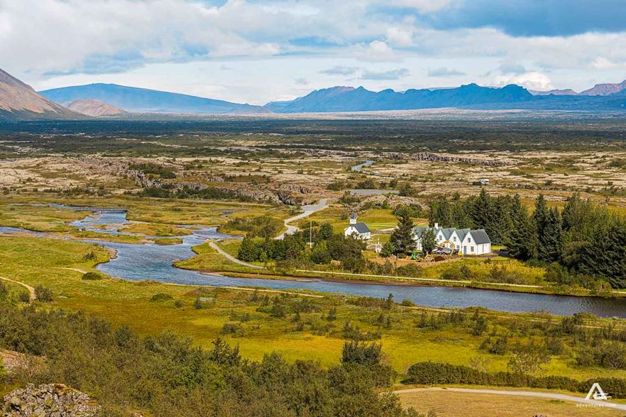 Thingvellir National Park Hill View