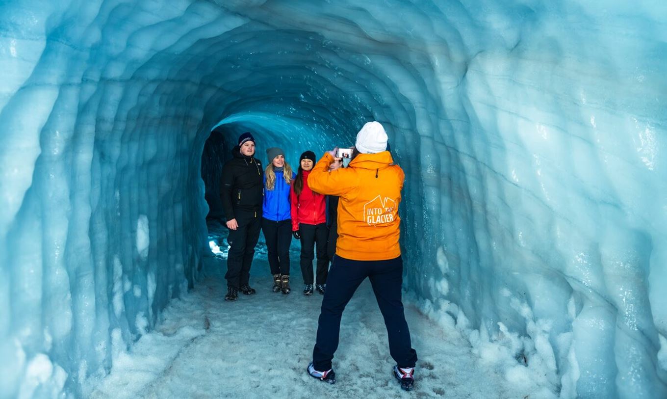 Ice Caving Tour on Langjökull Glacier with Adventures.com