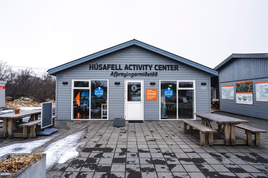 Husafell activity center for into the glacier tours 