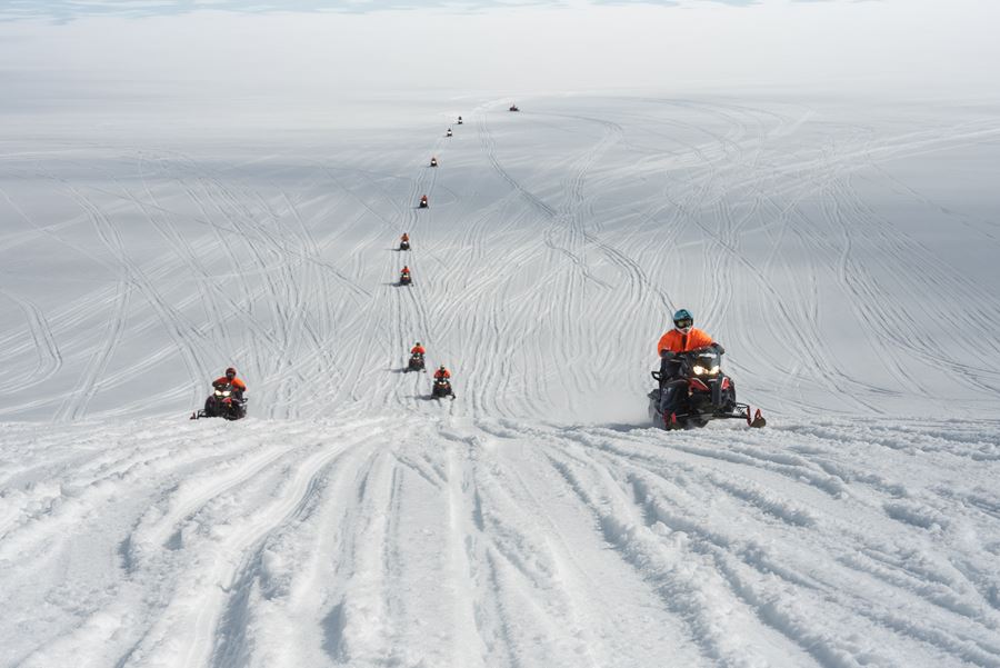 Guided Snowmobiling Tour