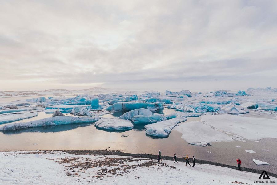 Exploring Jokulsarlon Glacier Lagoon