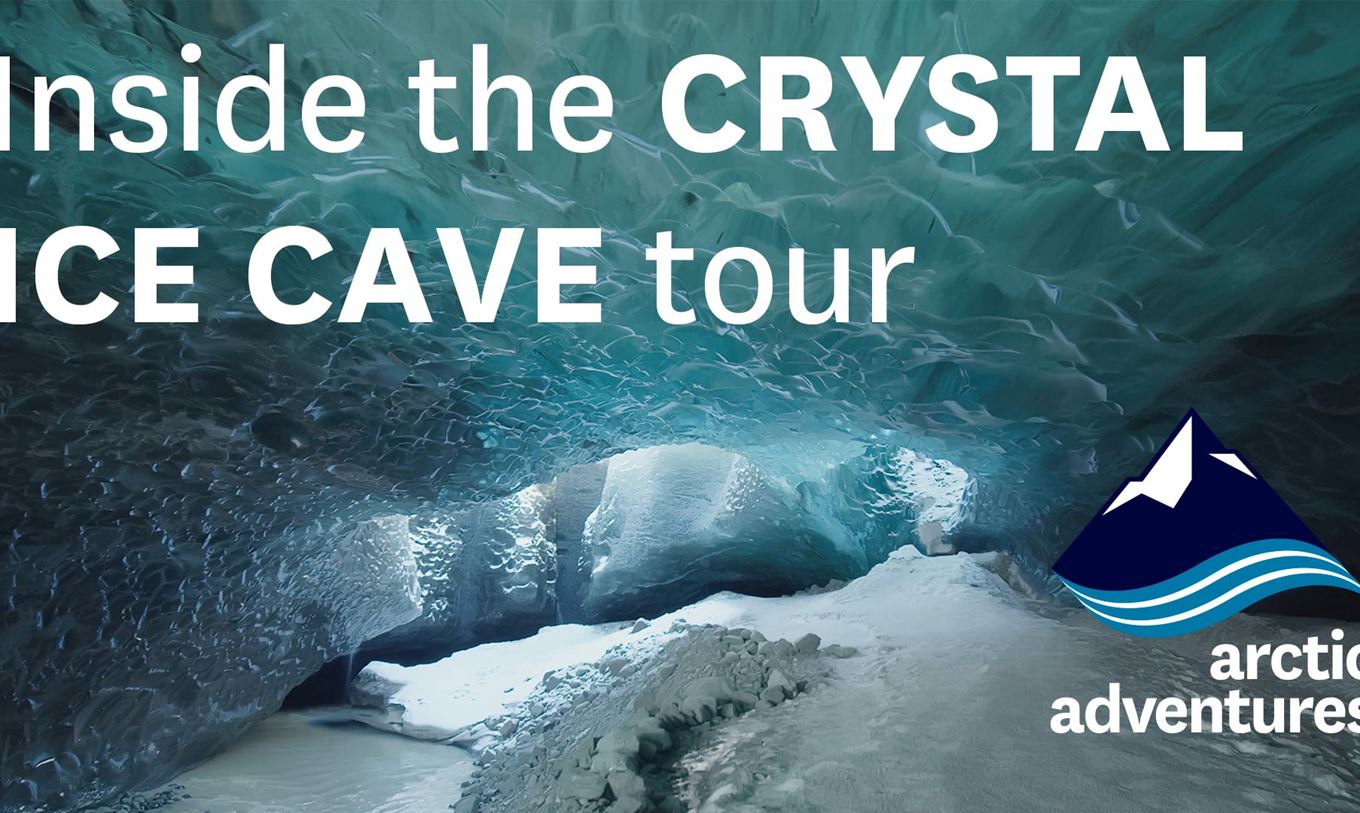 Inside the Crystal Ice Cave Tour